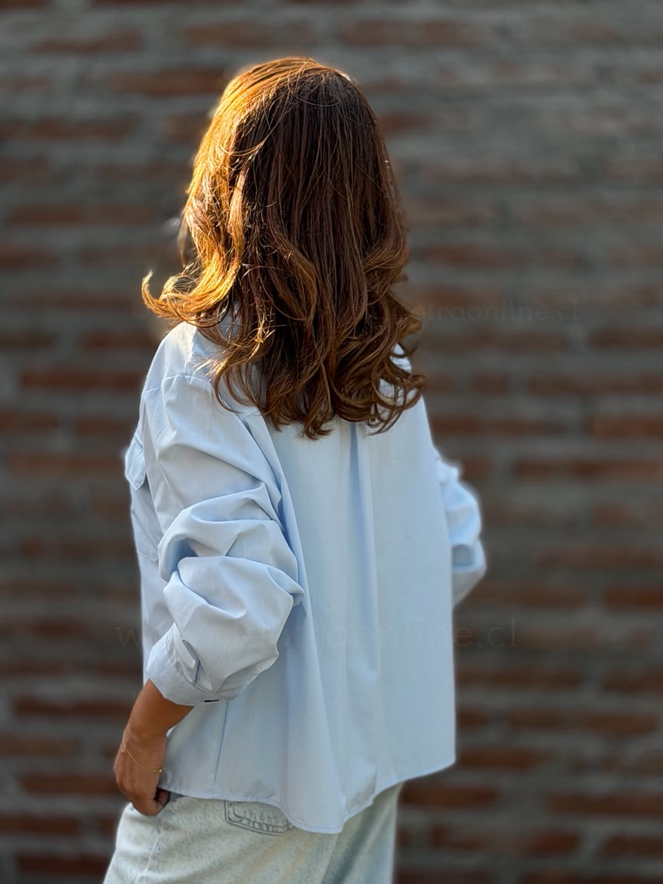 Blusa bolsillos Jacinto