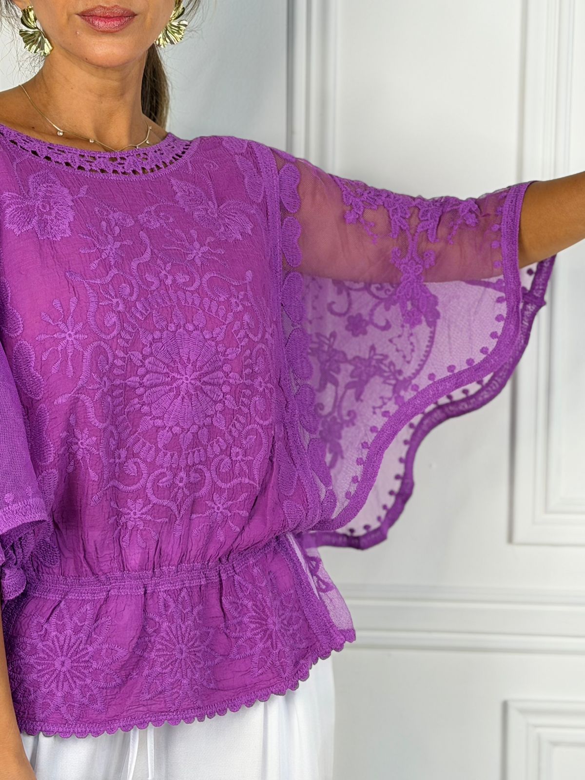 Polera Portugal magenta