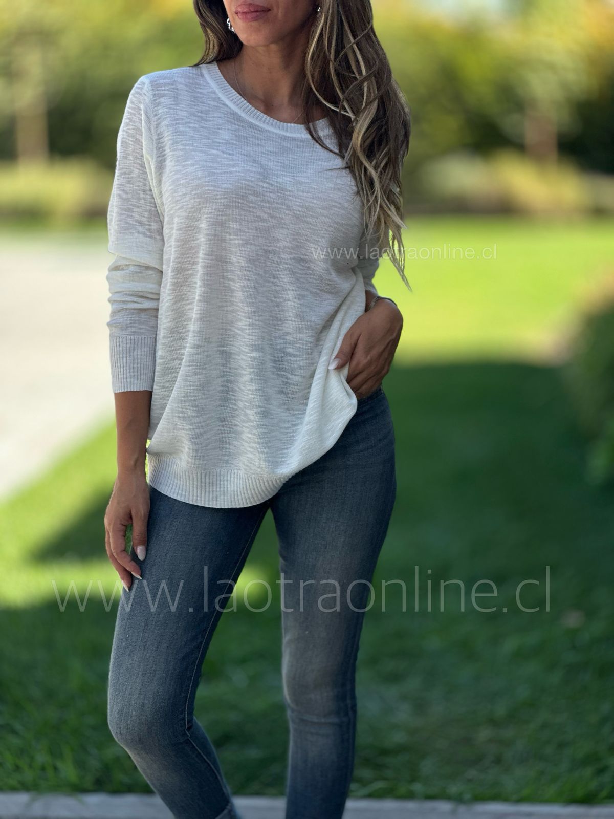 Sweater Isme crema