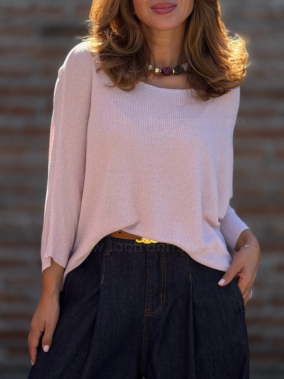 Sweater Mariquina rosa