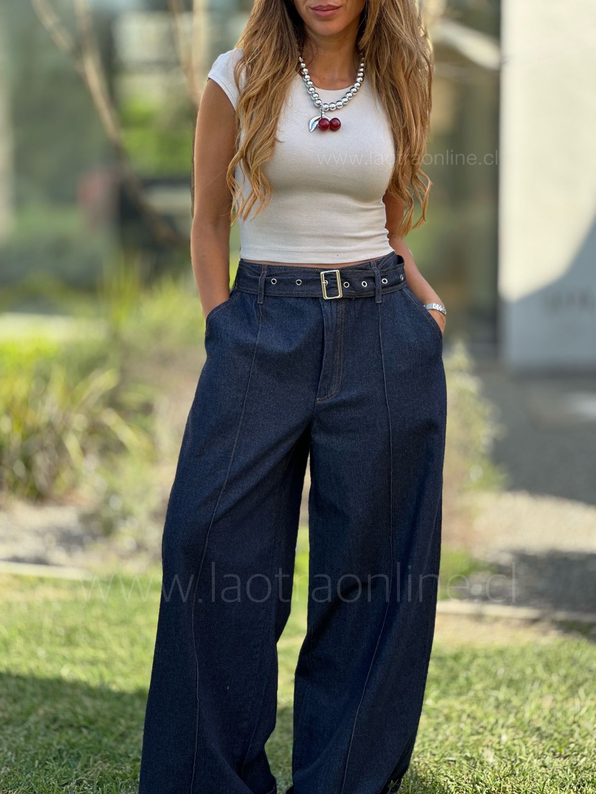 Pantalón Sastrero azul