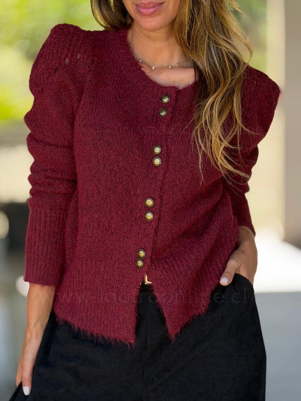 Chaleco militar  cherry