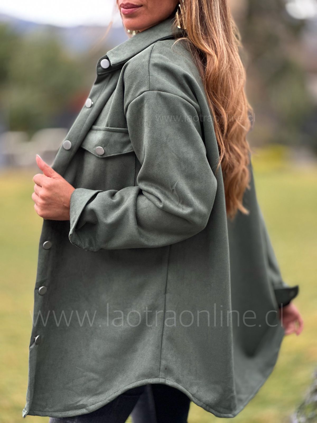 Sobrecamisa Polonia olivo