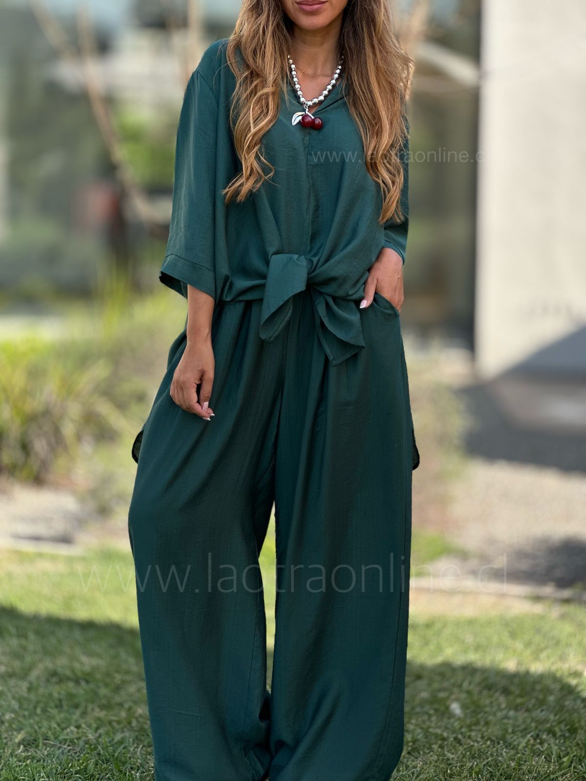 Conjunto Marbella esmeralda