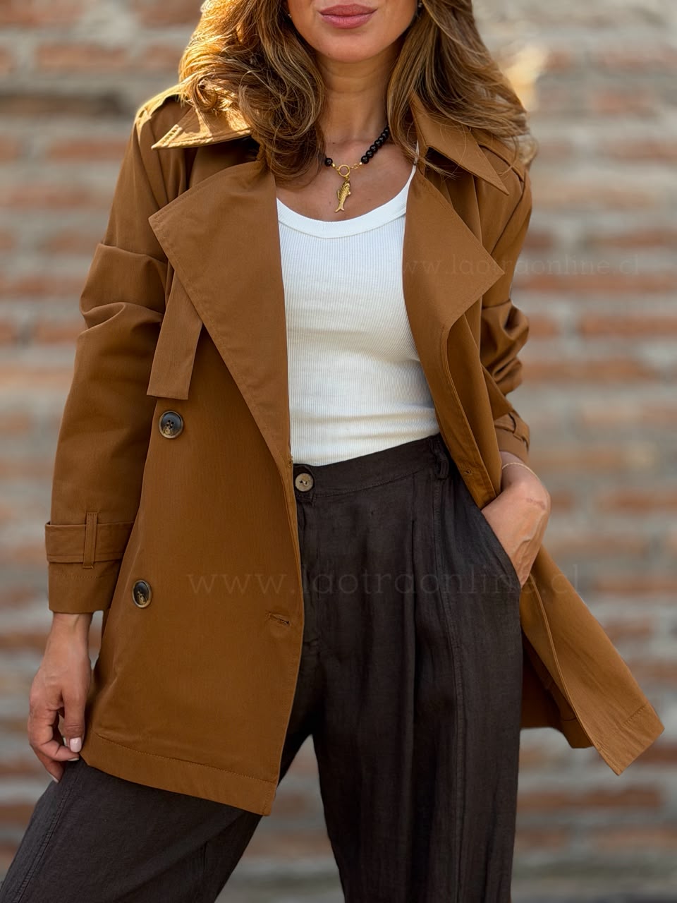 Trench Verano toffe