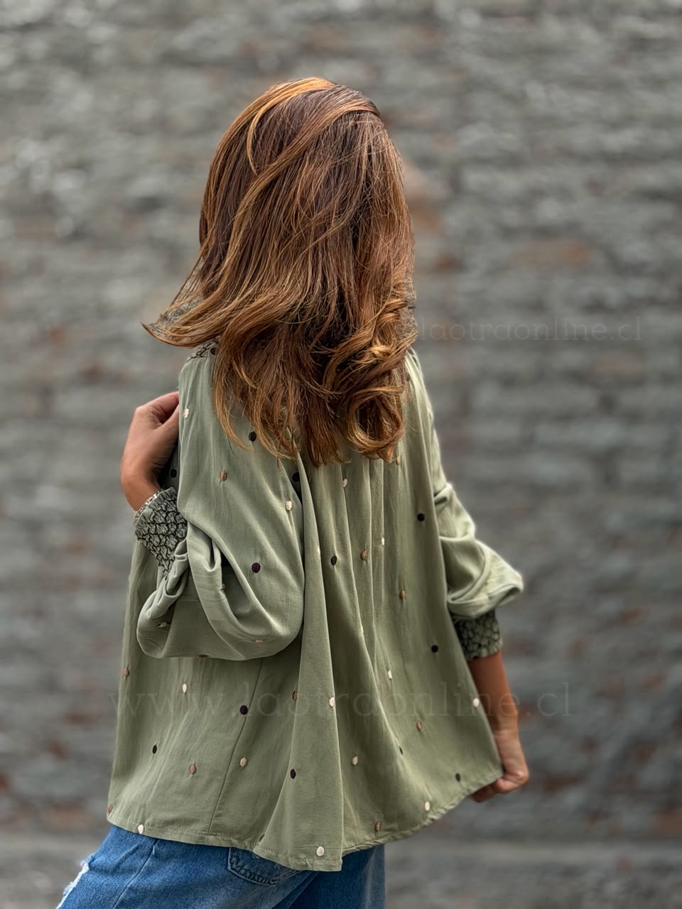Blusa Eleanor verde