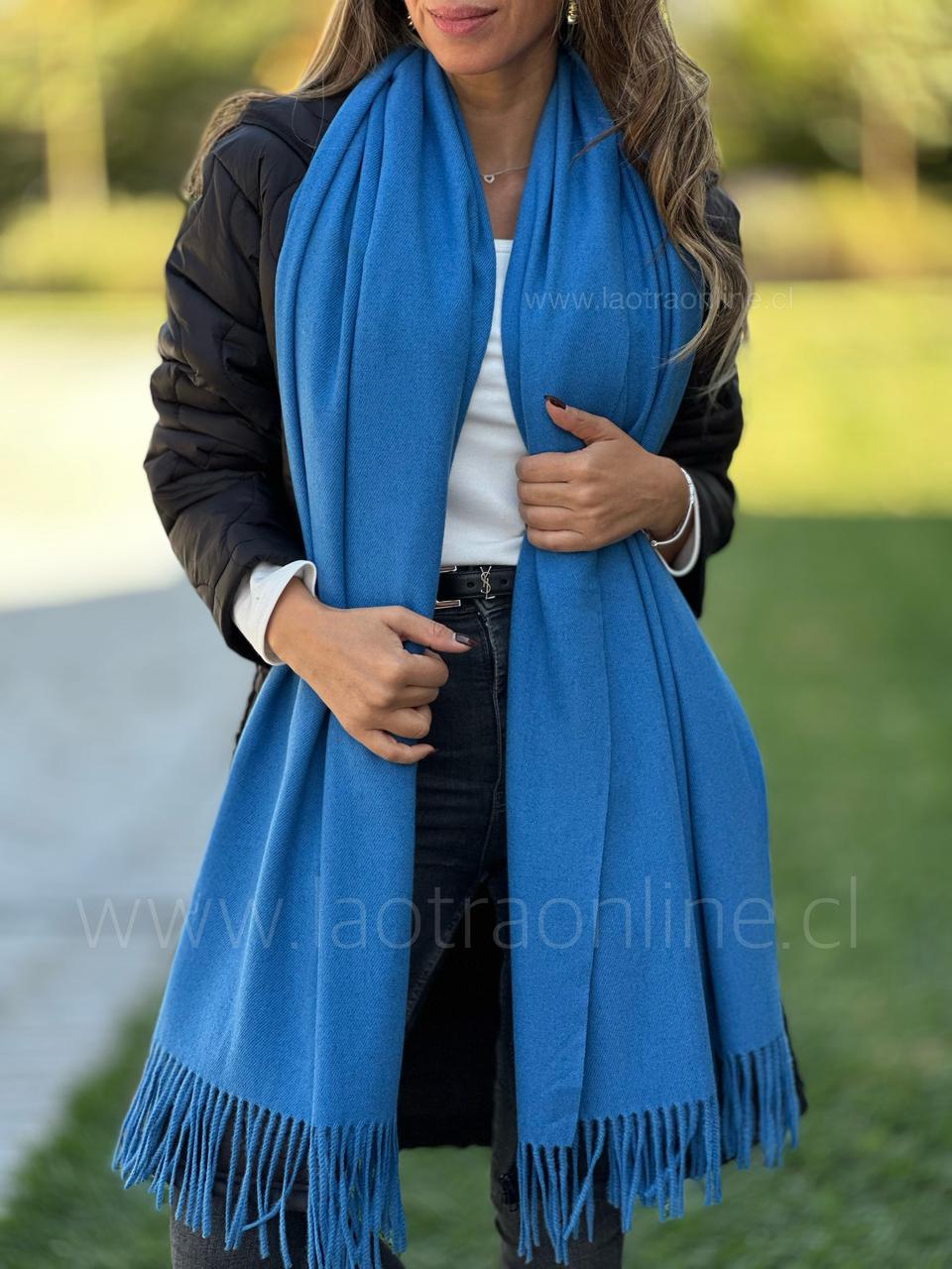 Bufandón/Echarpe Madrid azul