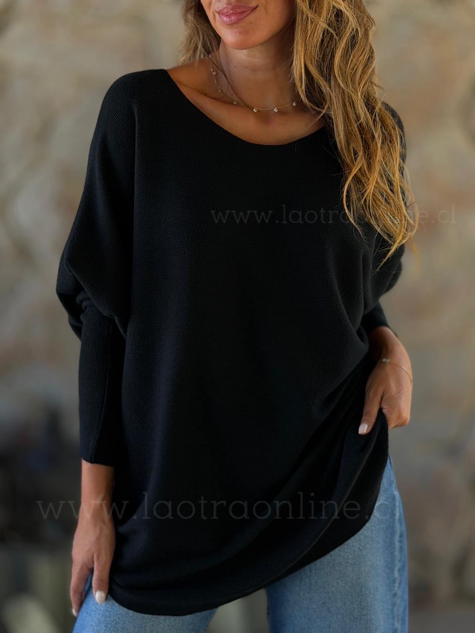 Sweater Dominga negro