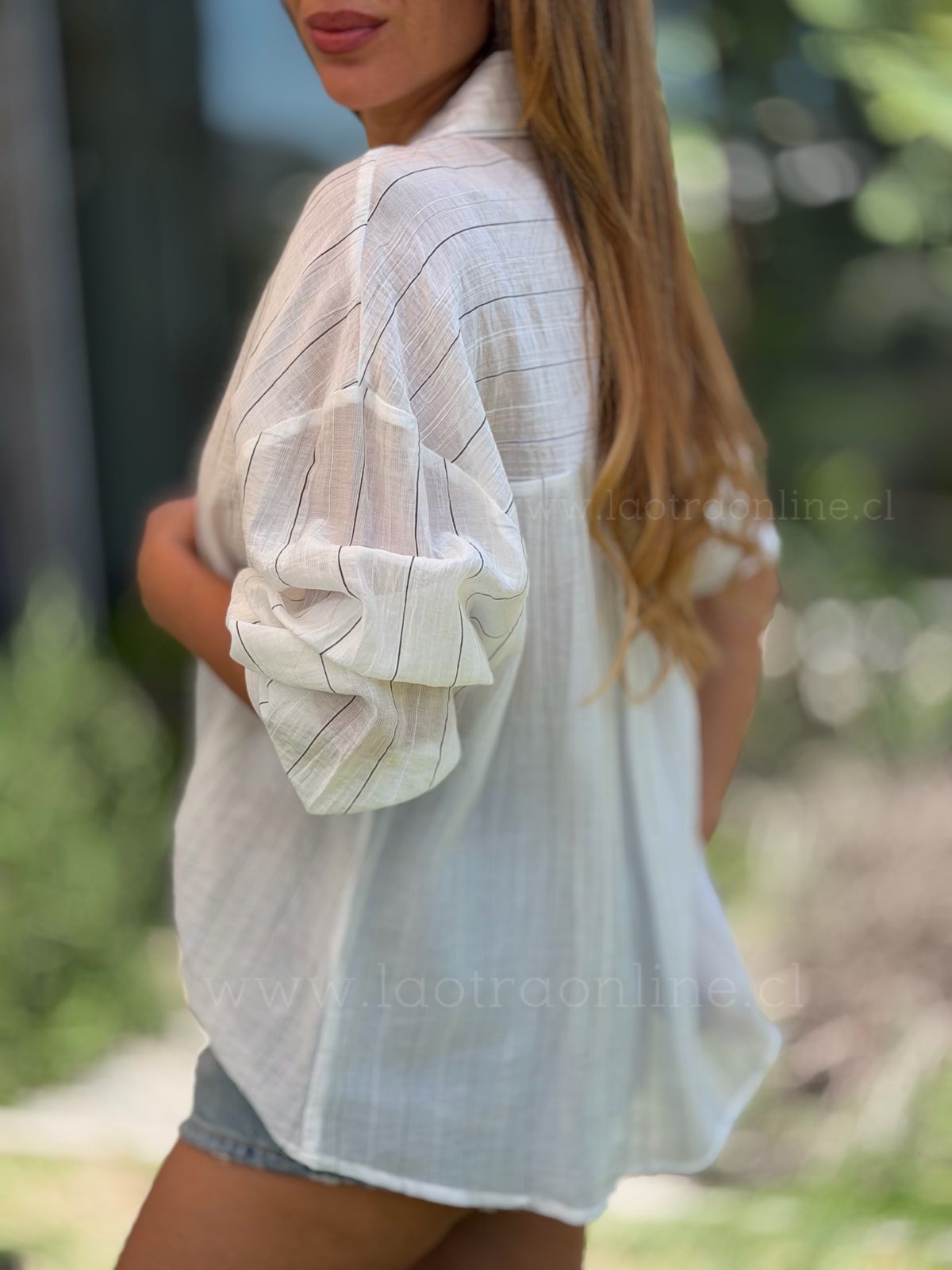 Blusa Málaga blanco