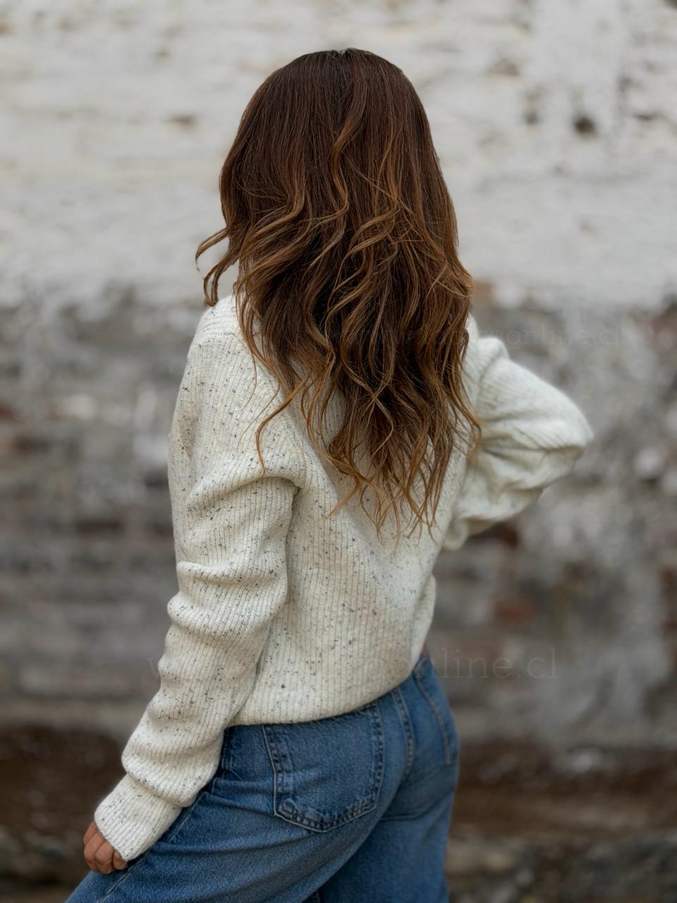 Chaleco Toscana crema