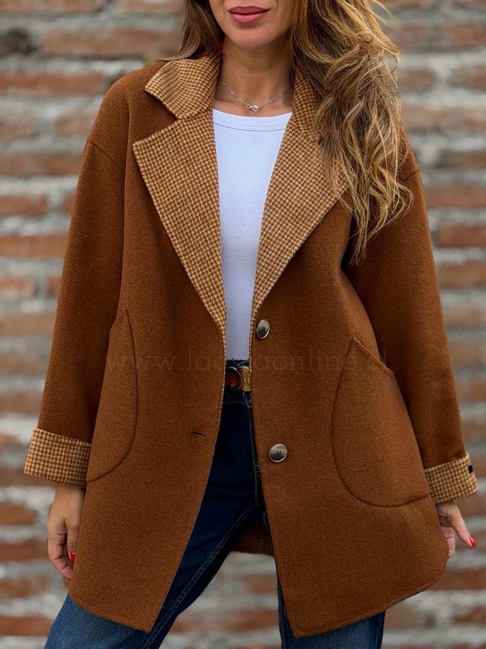 Abrigo/Blazer Lia toffe