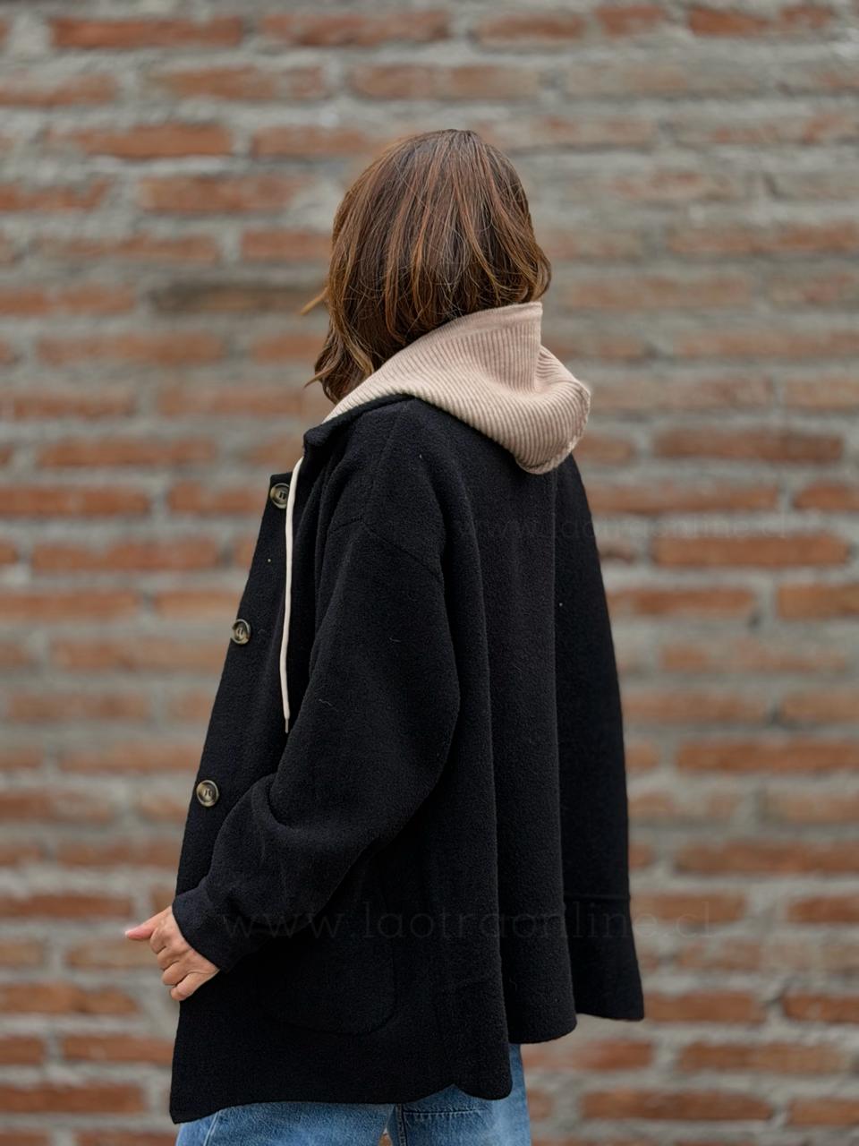 Abrigo Columbia negro