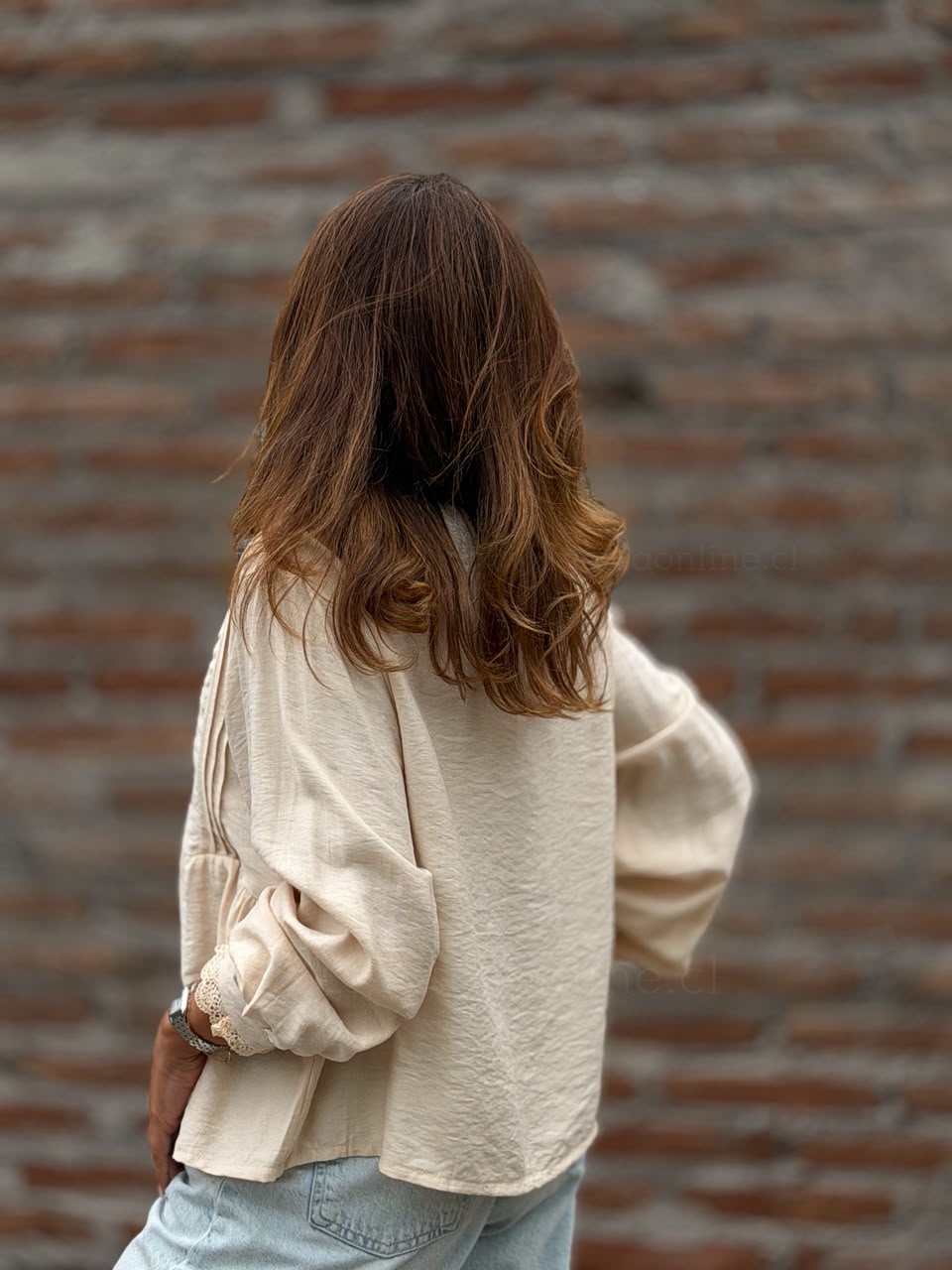 Blusa Los Angeles vainilla