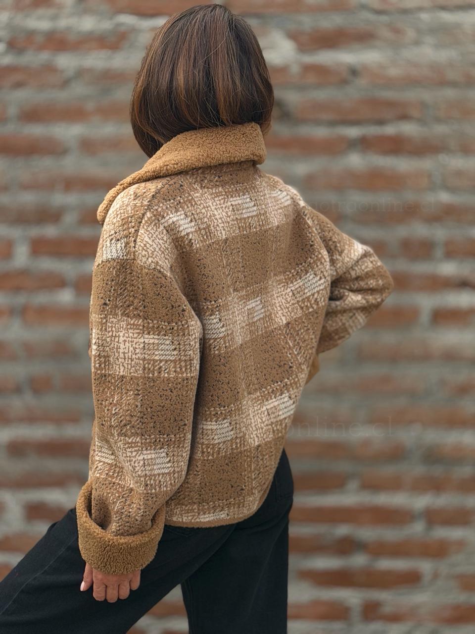 Abrigo Leñador camel