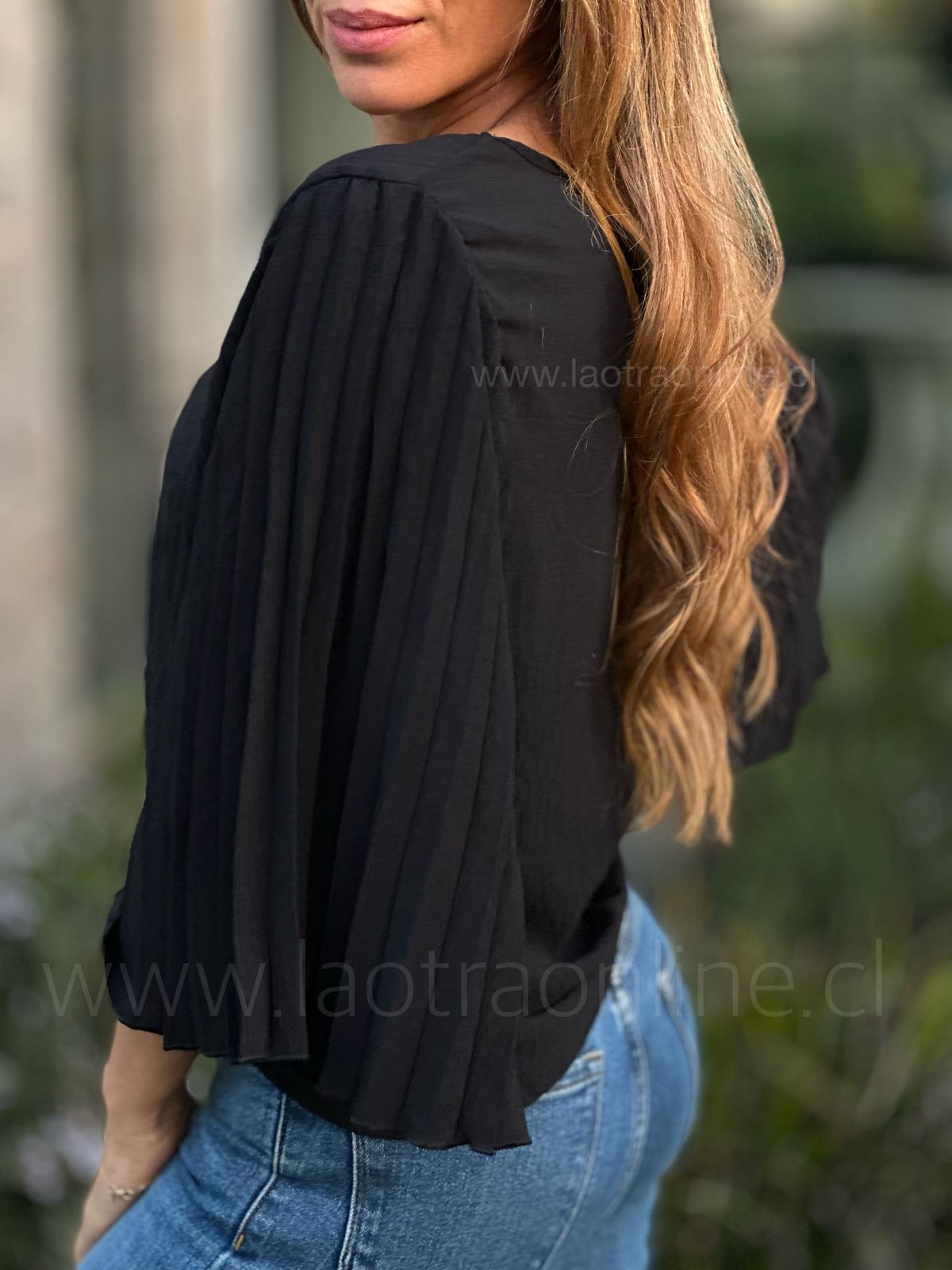 Polera Holanda negro