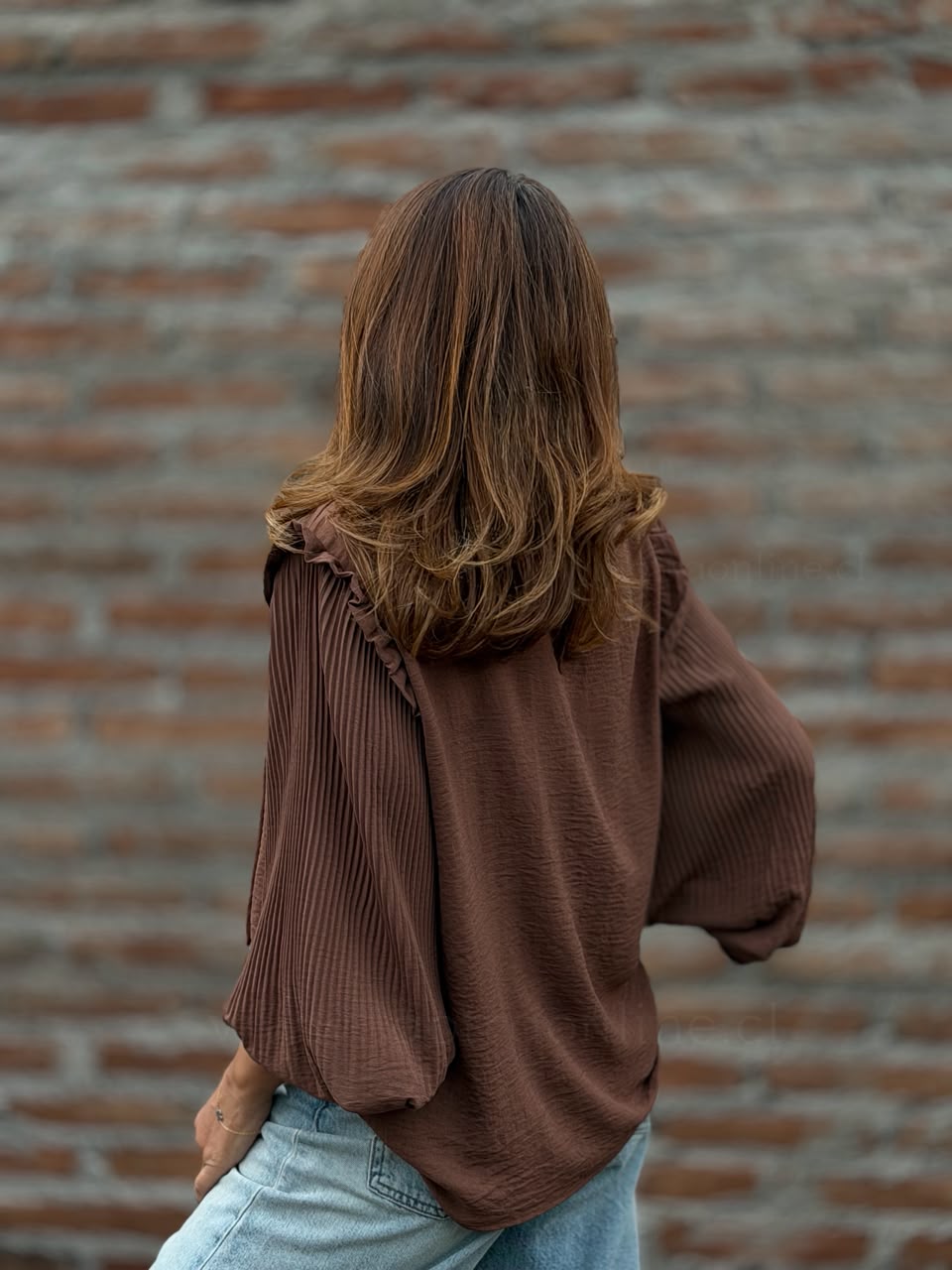 Blusa Insuperable choco