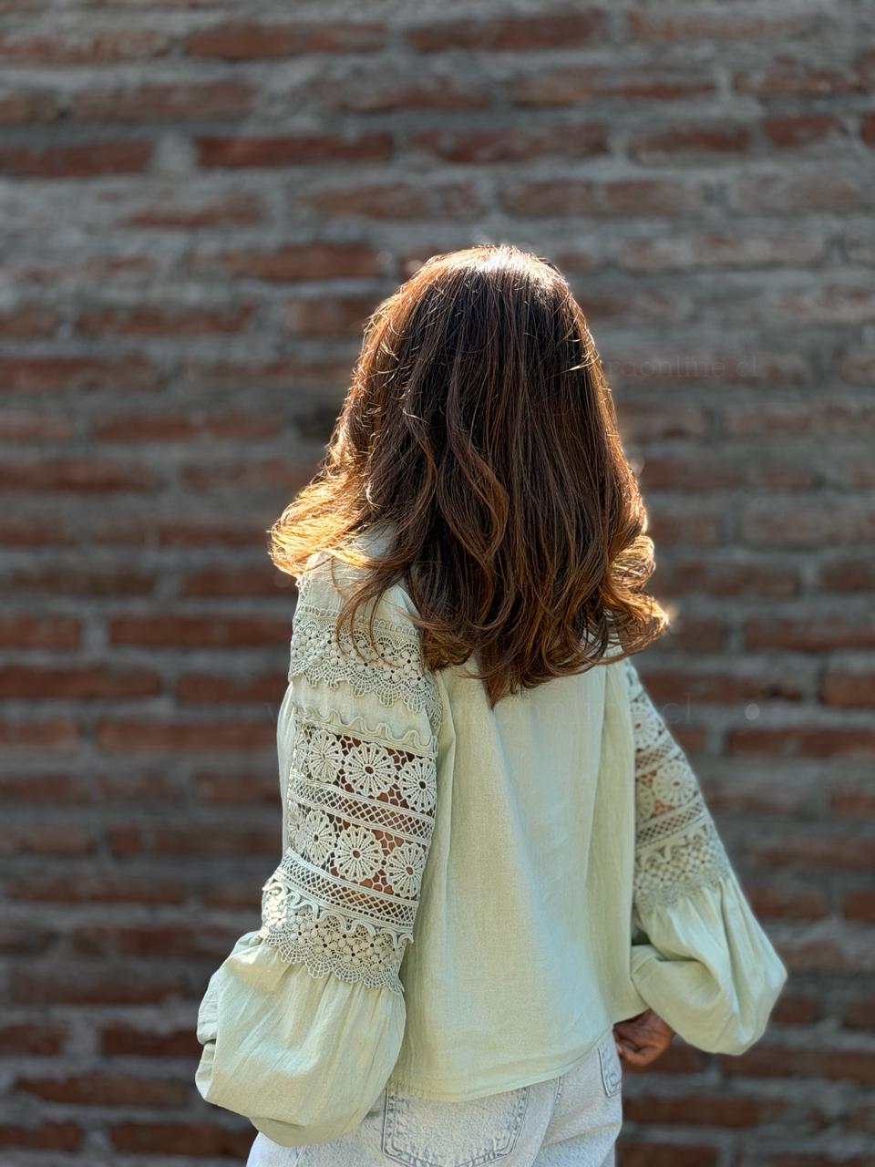 Blusa Preciosa menta
