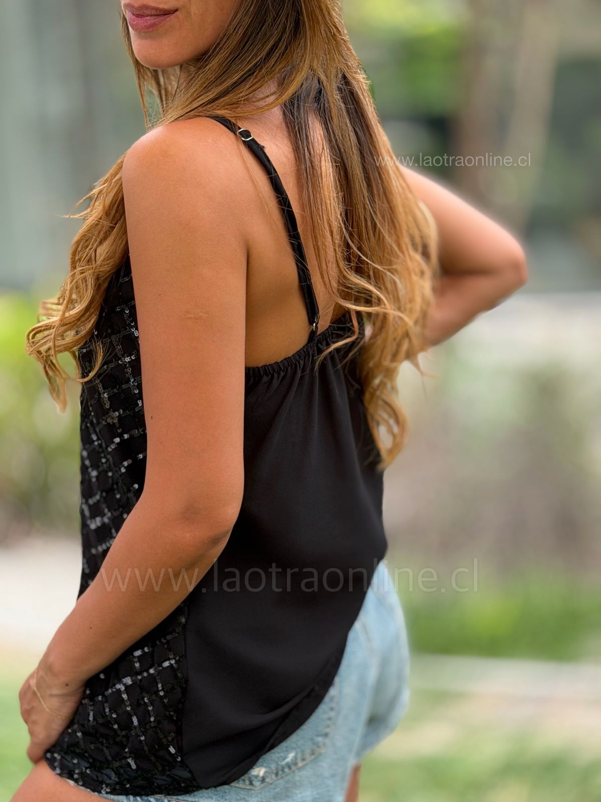 Lencero Rochelle negro