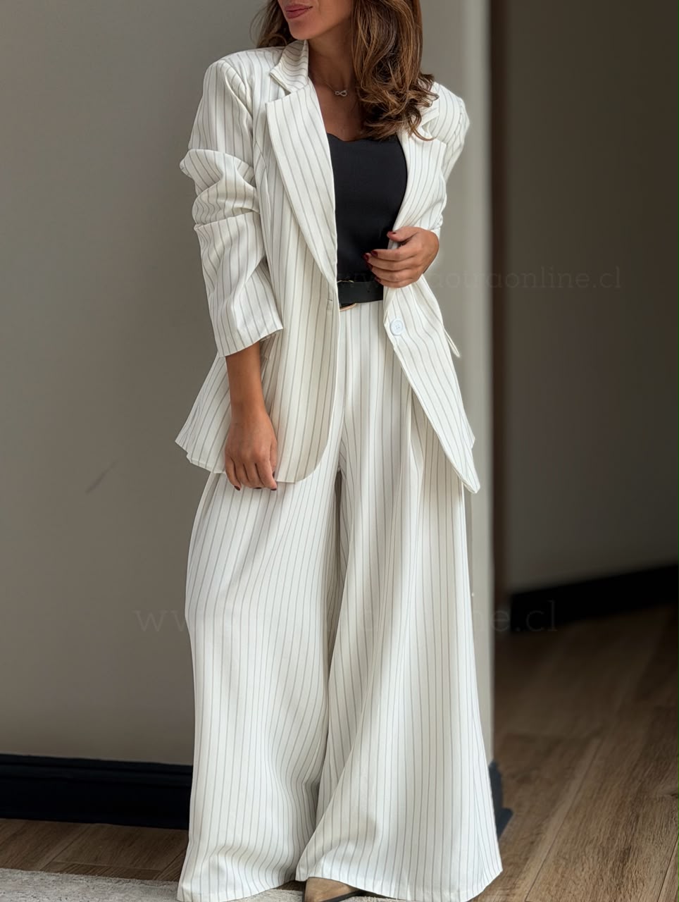 Set Italiano 2 piezas blanco
