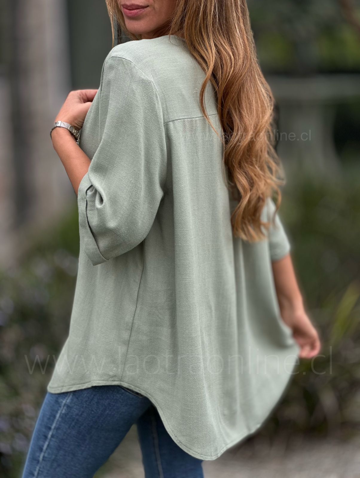 Blusa Perfecta olivo