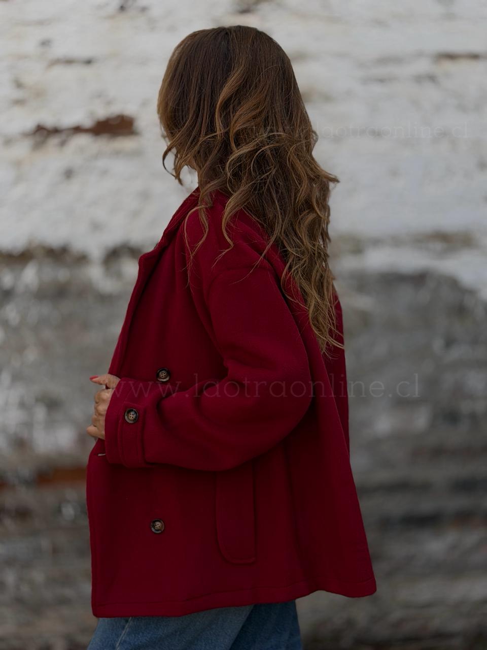 Trench Italia rojo
