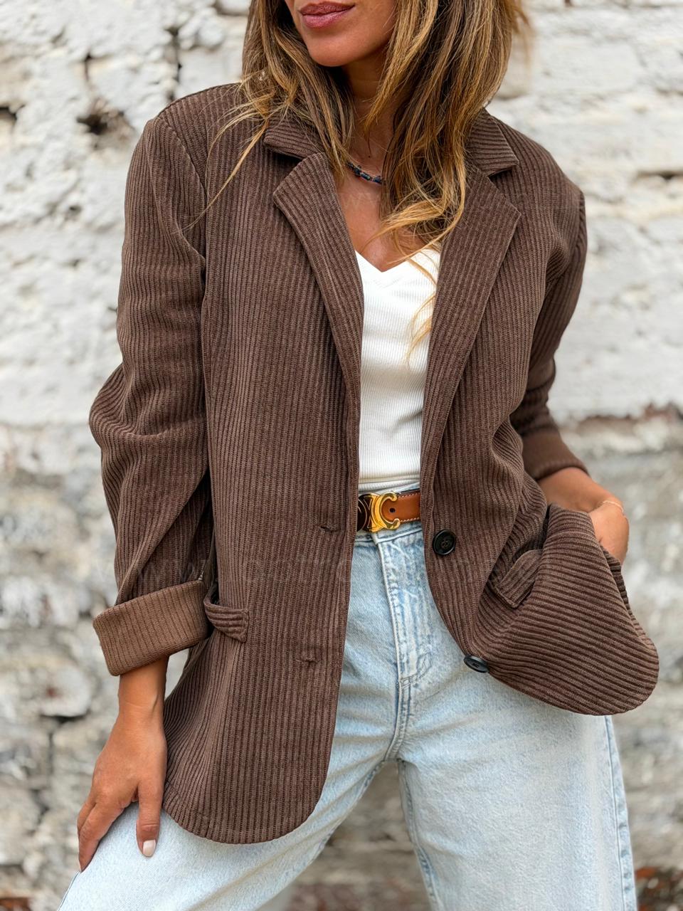 Blazer Cotele choco