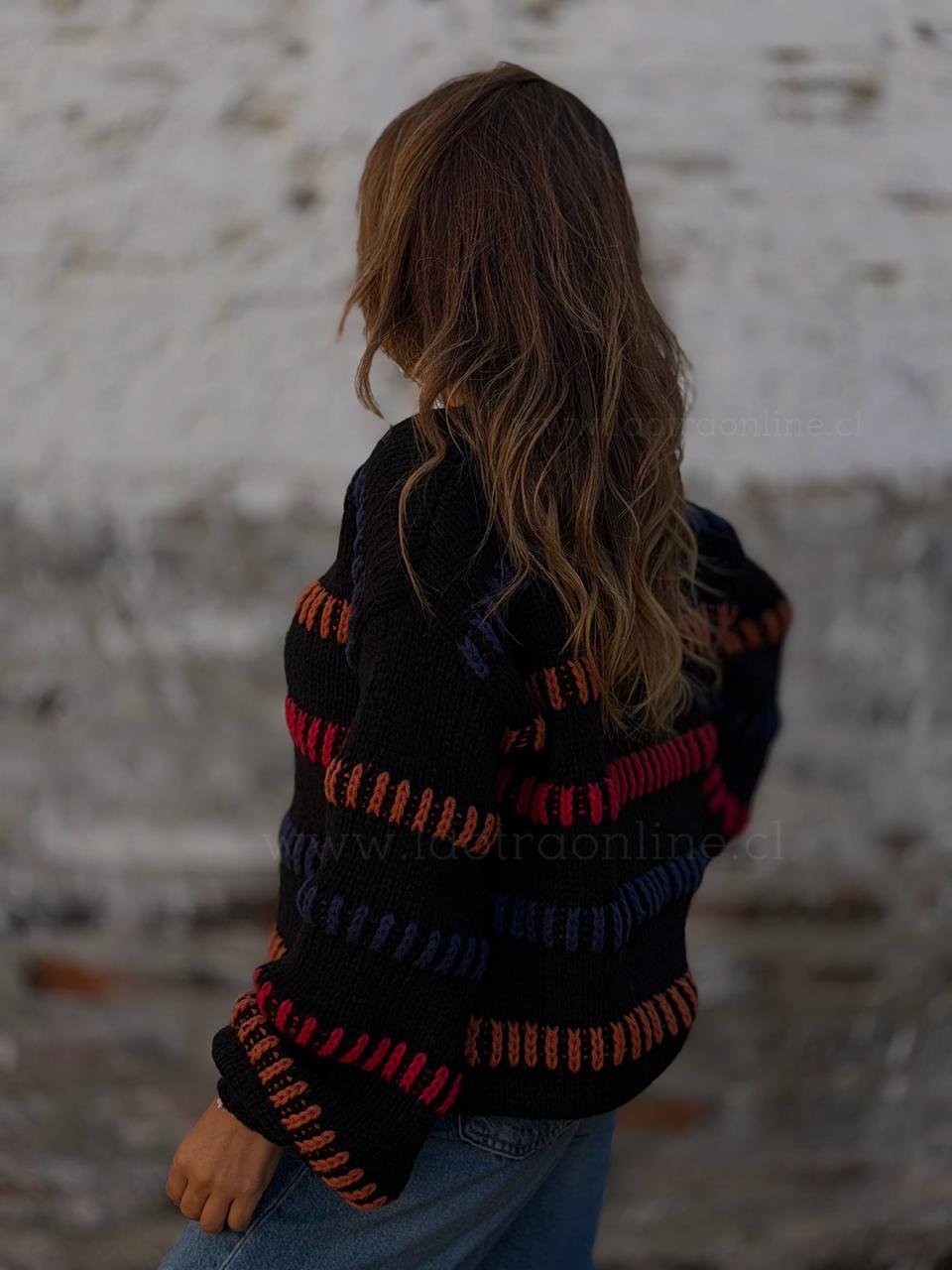 Sweater Grecia negro