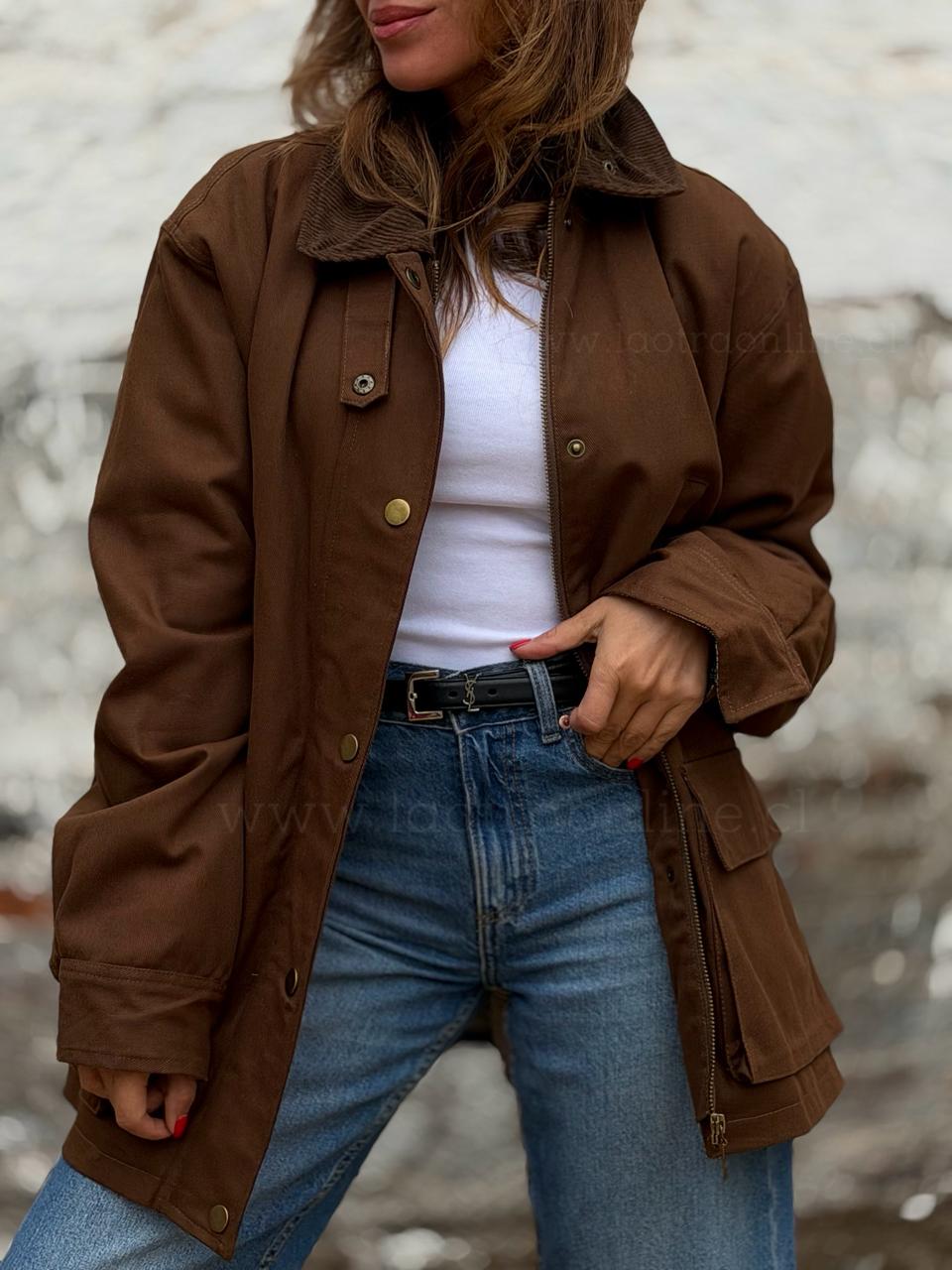 Chaqueta Capri marrón