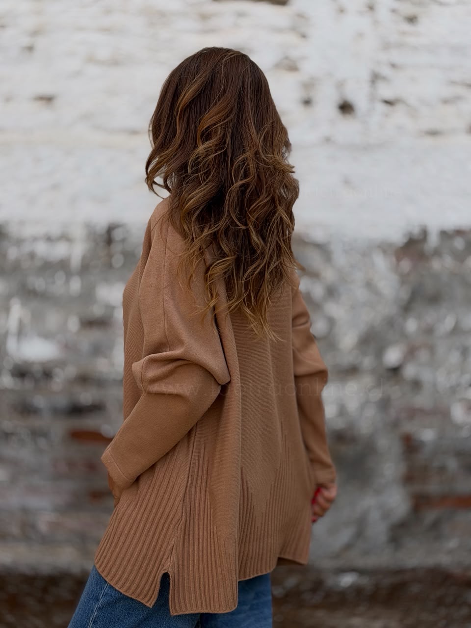 Sweater Georgia camel