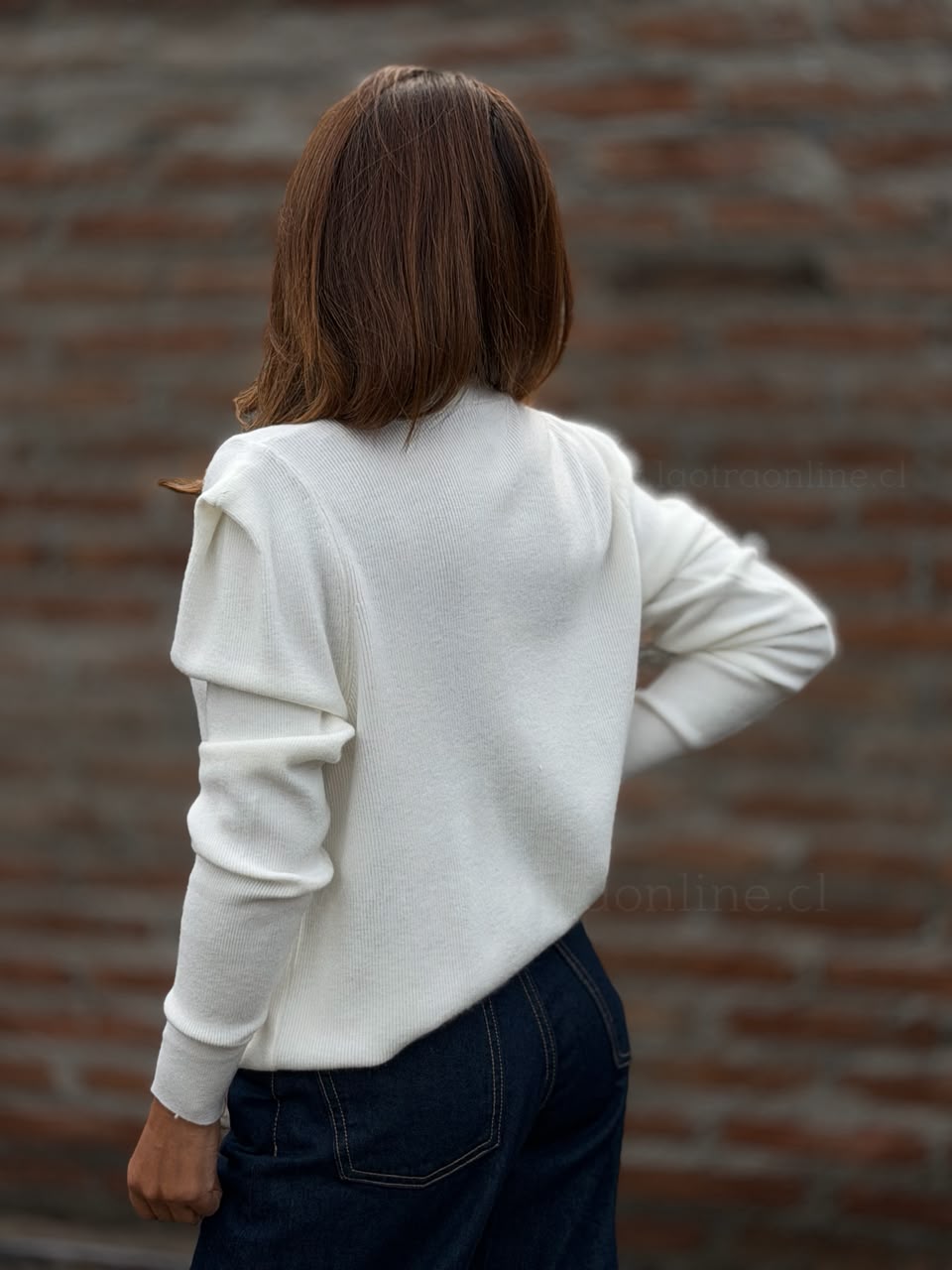 Chaleco Hombrera blanco