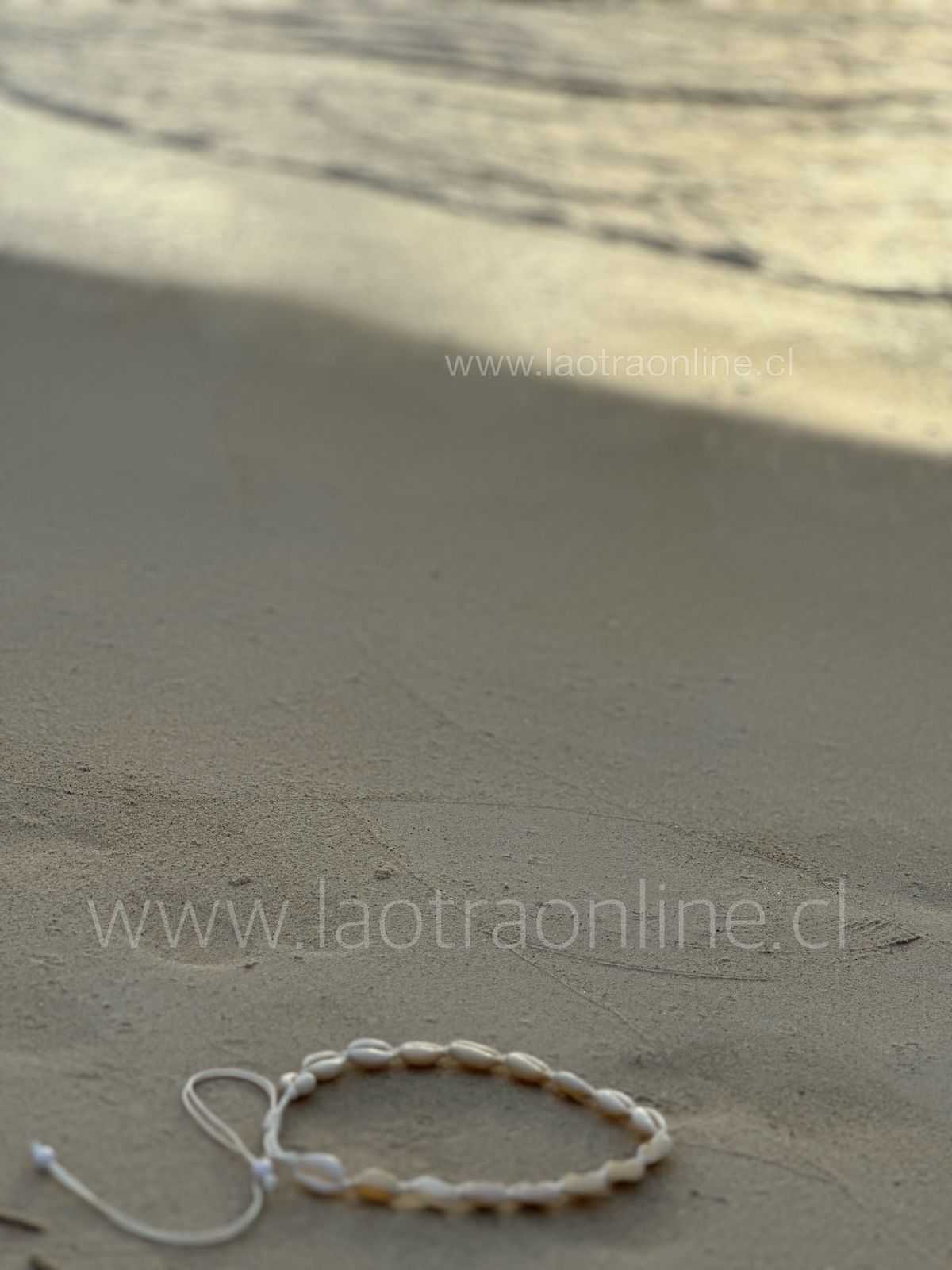 Collar Conchitas crema