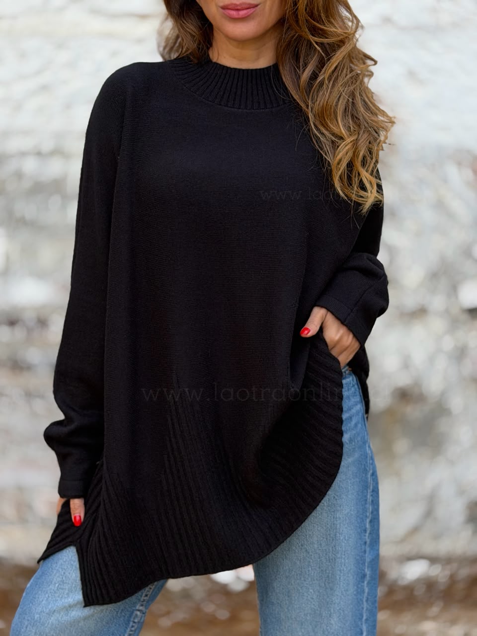 Sweater Georgia negro
