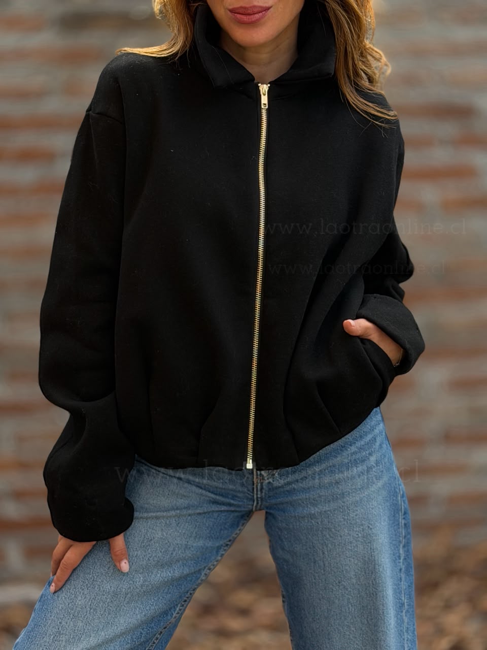 Chaqueta fenomenal negro