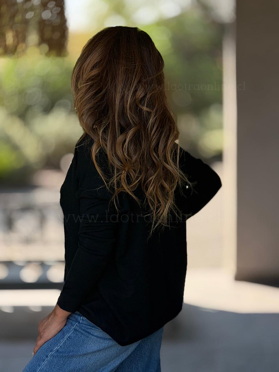 Sweater Vintage negro