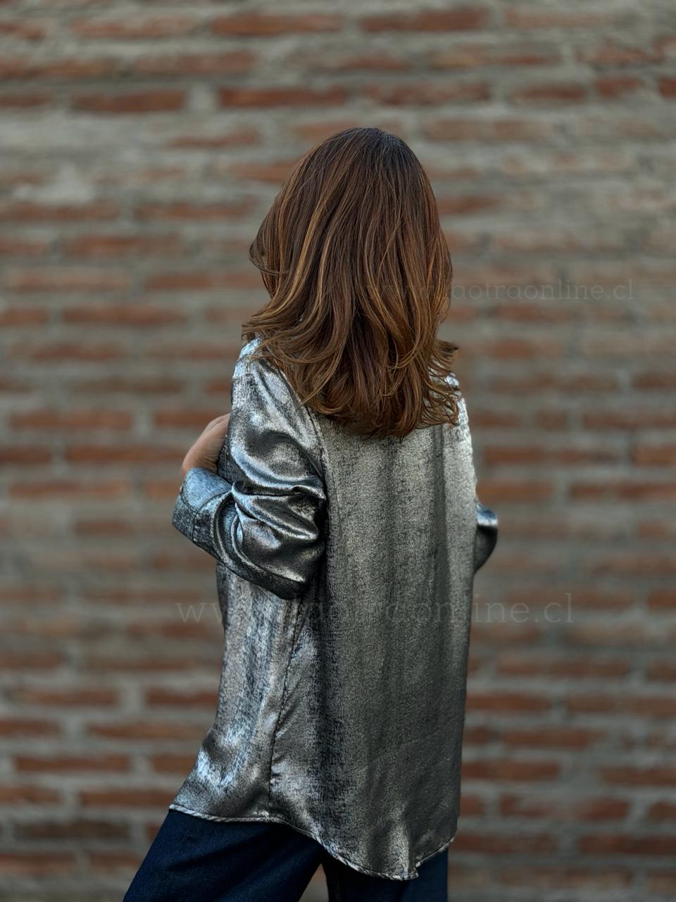 Blusa Dubai plata