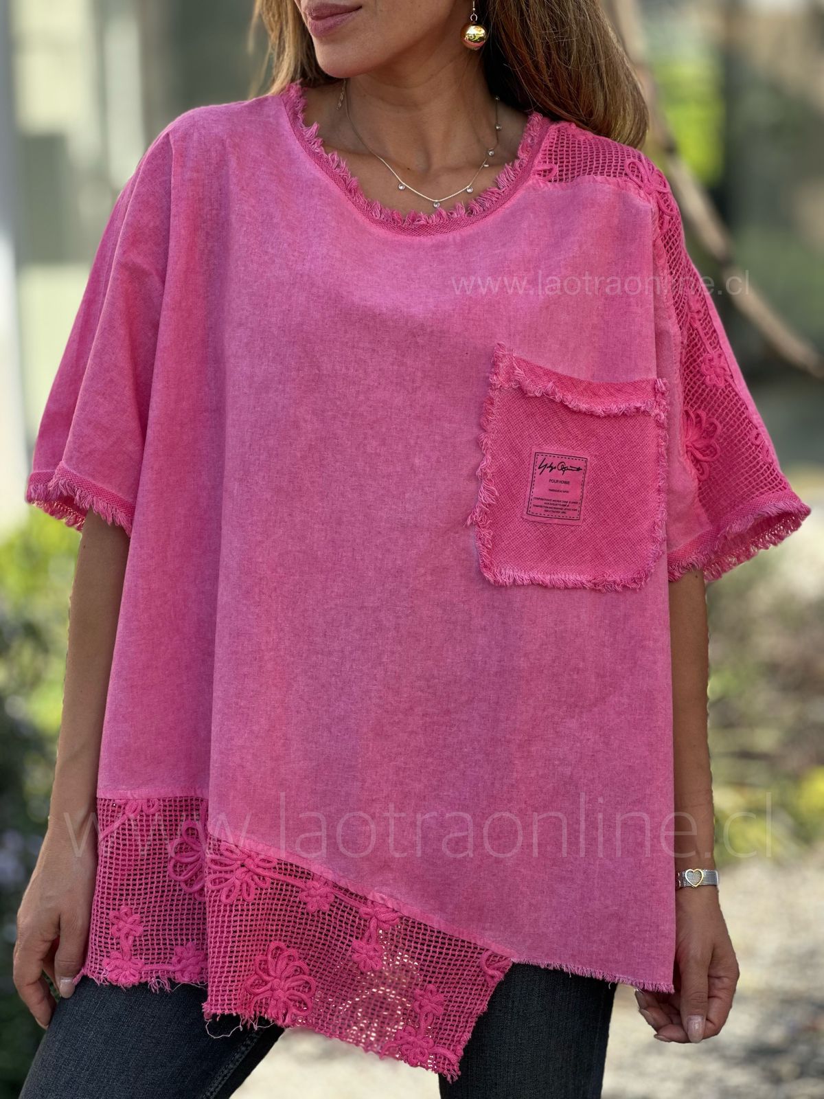 Polera Austral fucsia