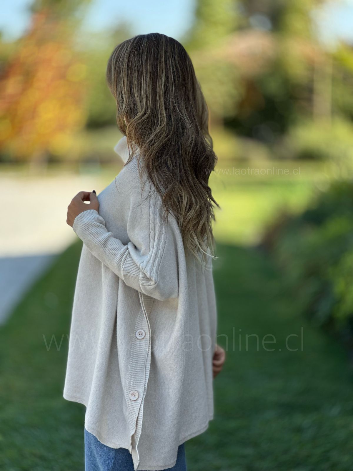 Oversize Magdalena crema
