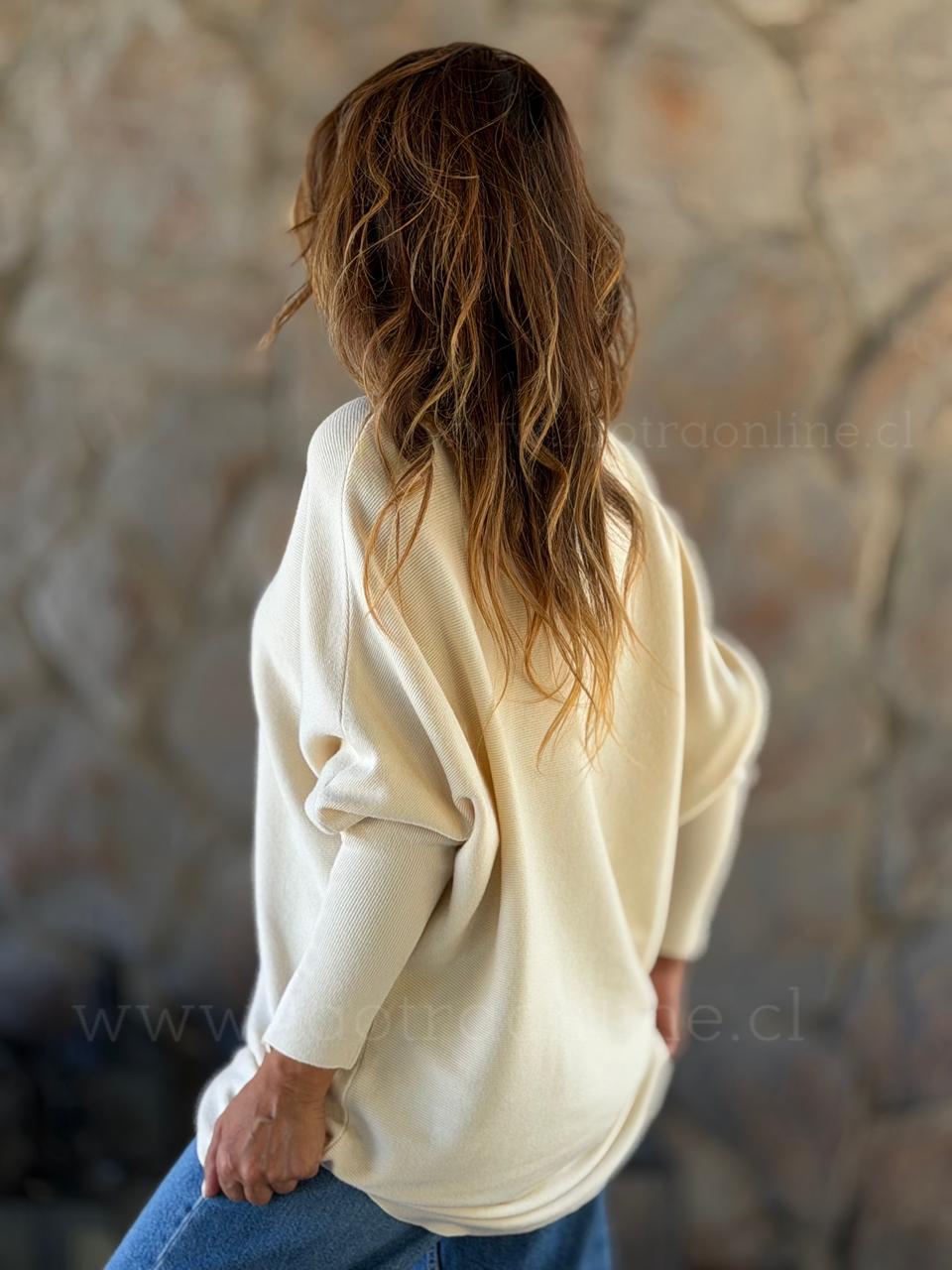 Sweater Dominga crema