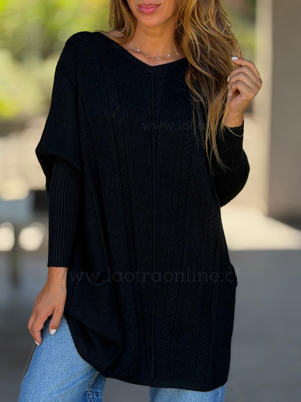 Sweater Bella negro