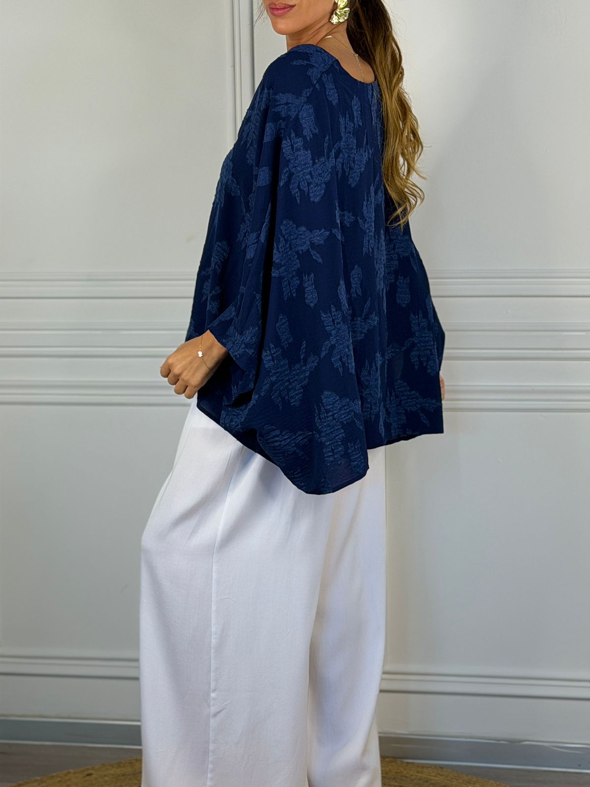 Blusa Florencia azul