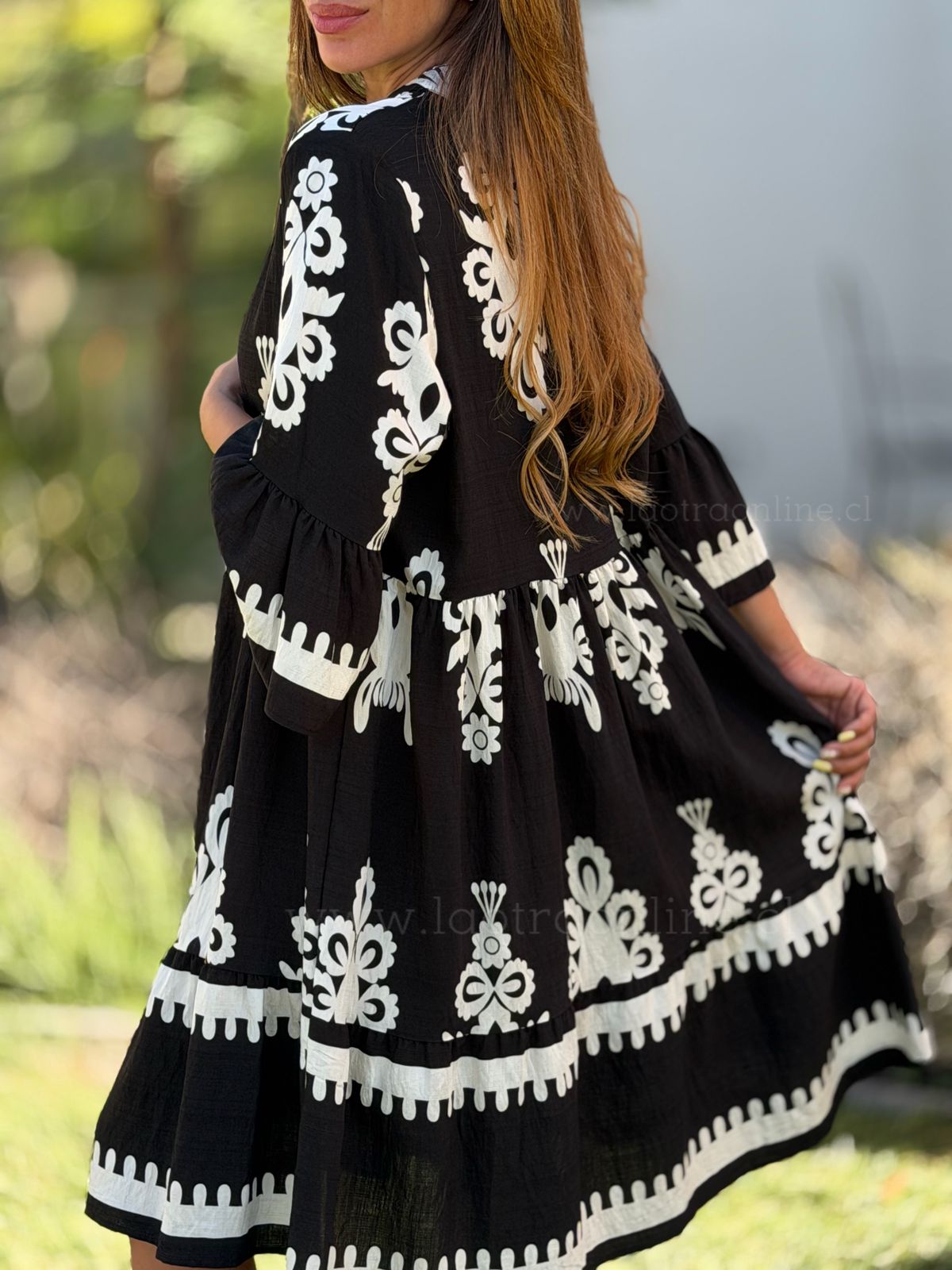 Vestido Británico negro