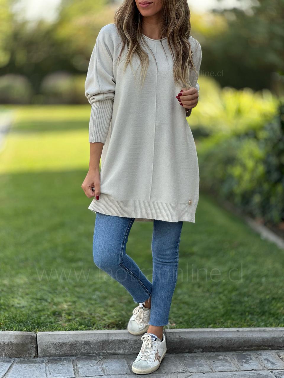 Sweater Camelia crema
