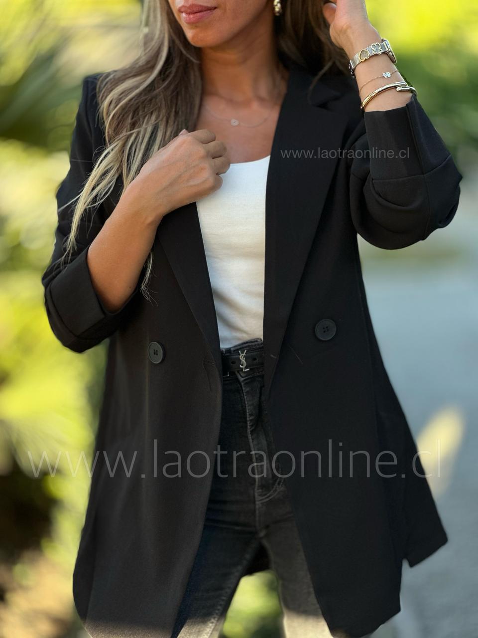 Blazer Isadora negro