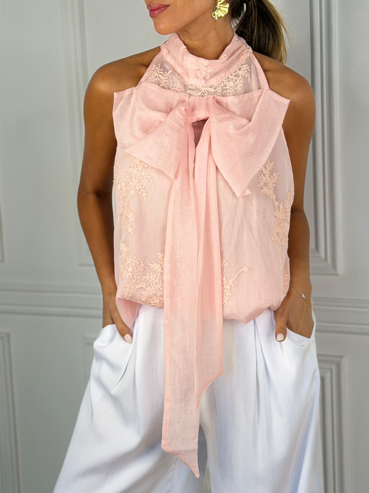 Blusa Dunquerque rosa