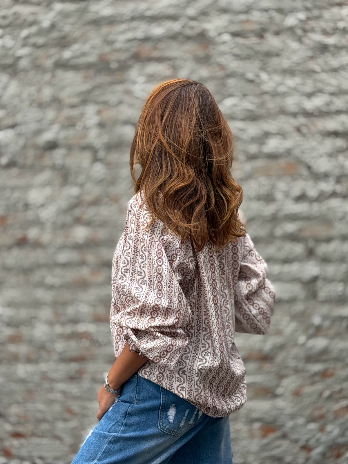 Blusa Sicilia moka