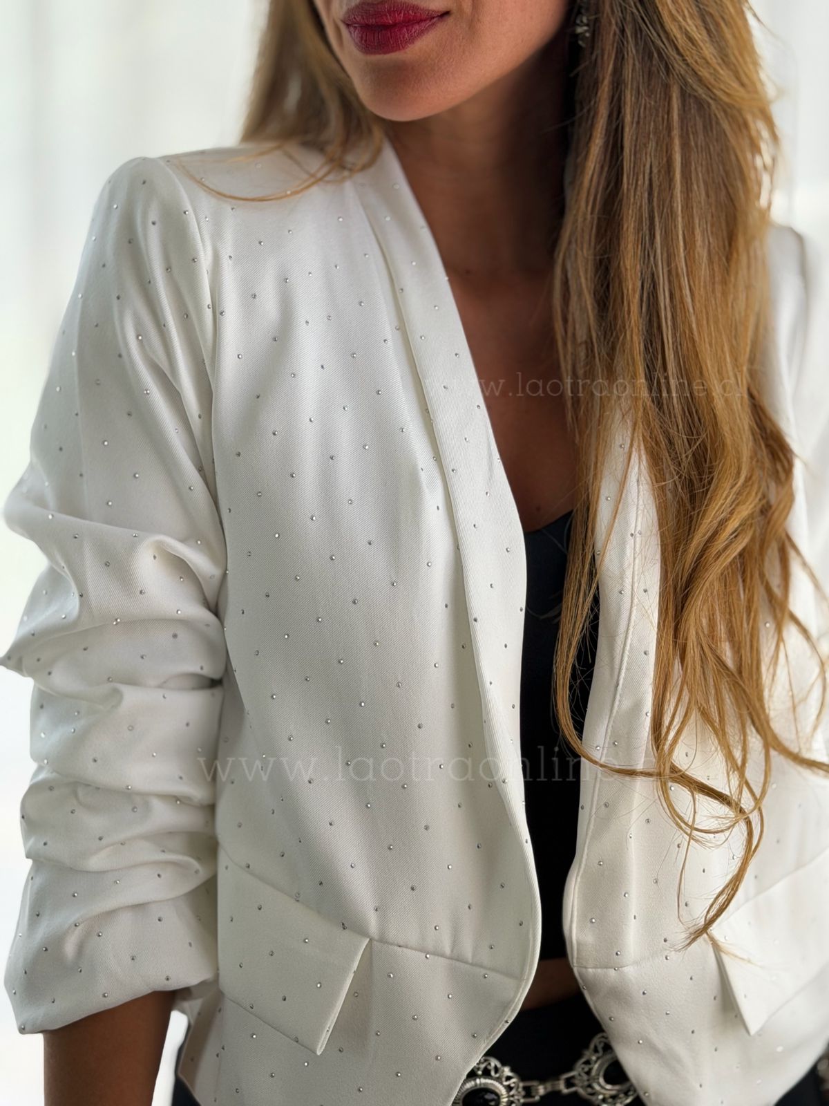 Blazer Las Vegas blanco