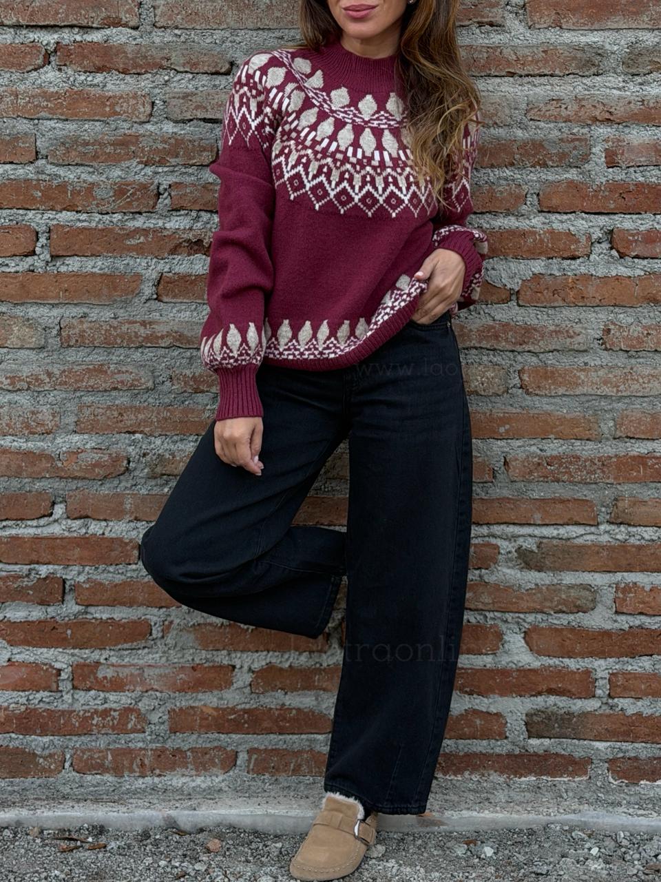 Sweater Sevilla Cherry