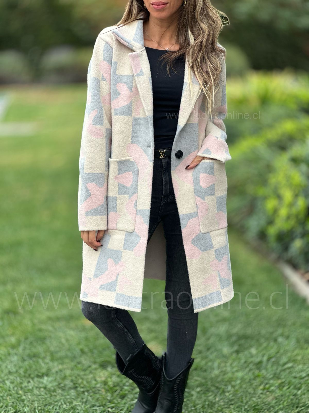 Abrigo Isabella crema