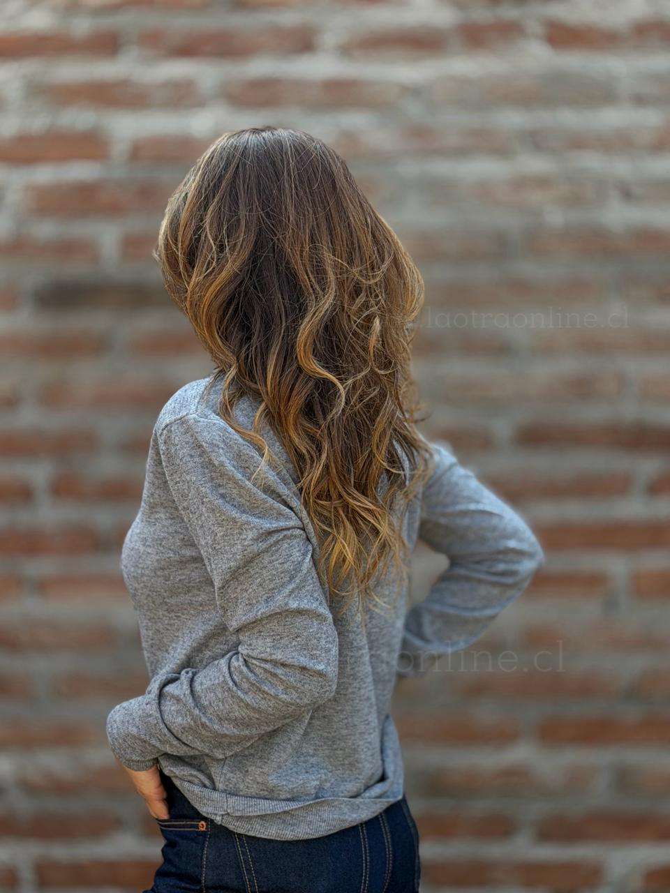 Chalequito Básico gris
