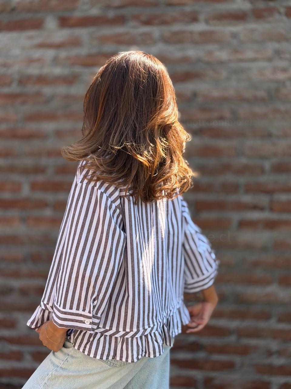 Blusa Julieta gris